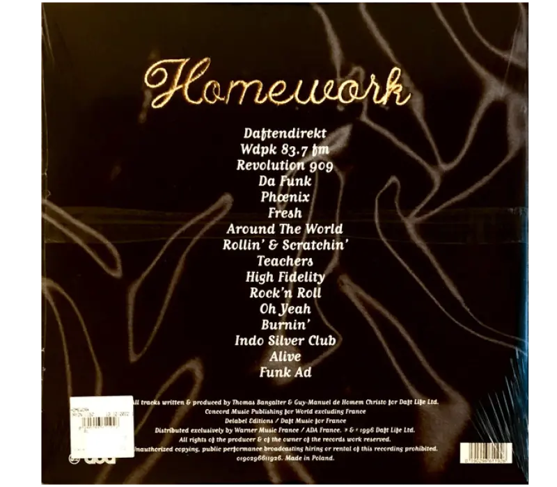 Виниловая пластинка Daft Punk – Homework, Kinodrive.kz — фото 2