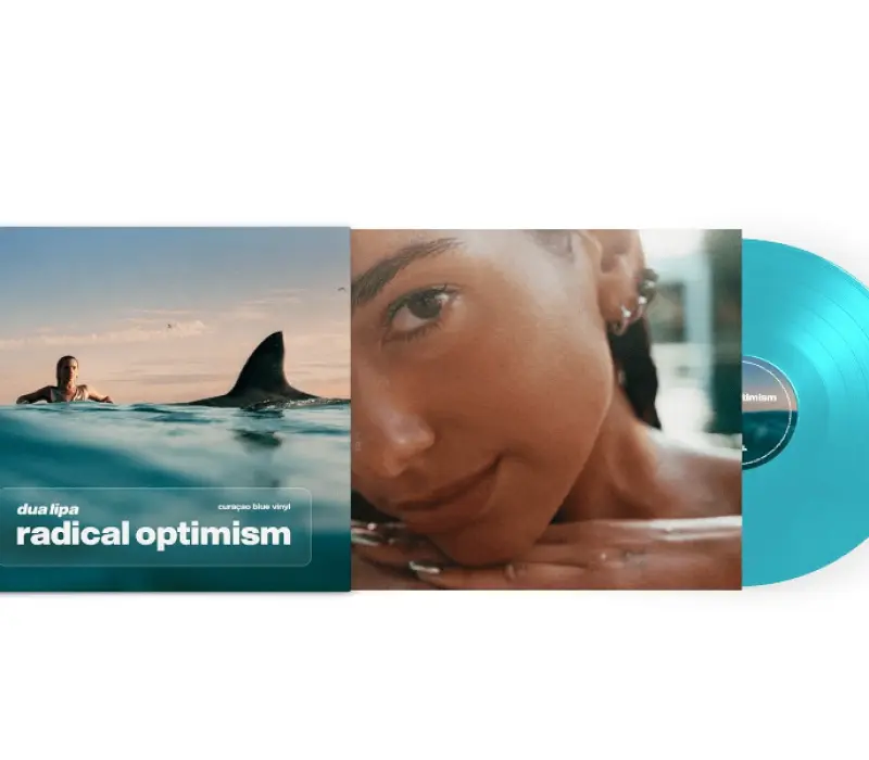 Виниловая пластинка Dua Lipa – Radical Optimism (BLUE VINYL), Kinodrive.kz — фото 2
