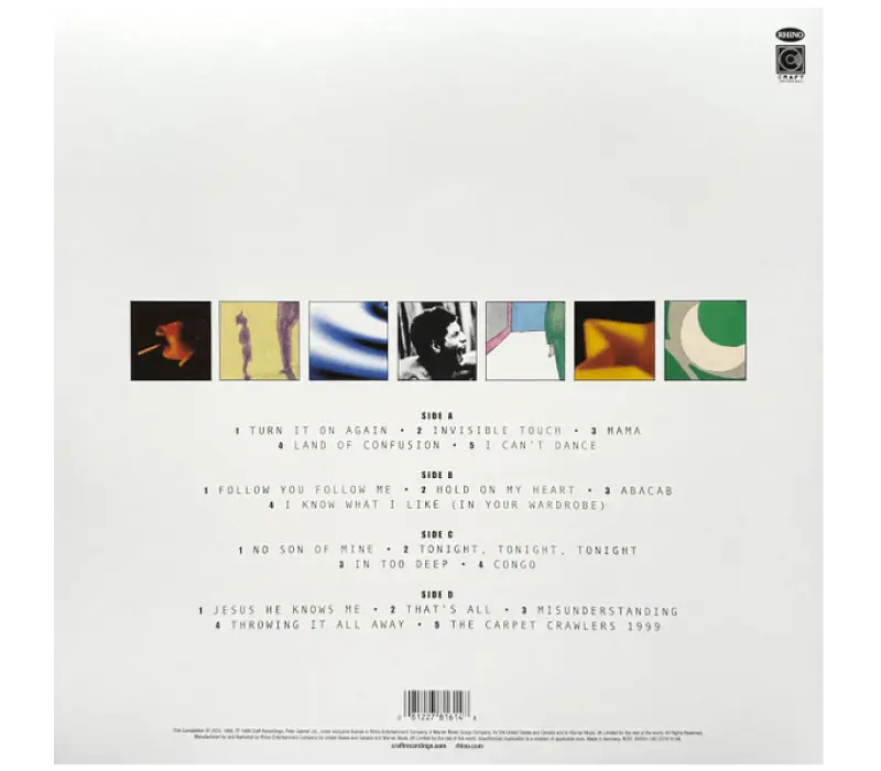 Виниловая пластинка Genesis – Turn It On Again - The Hits (CLEAR VINYL), Kinodrive.kz — фото 3