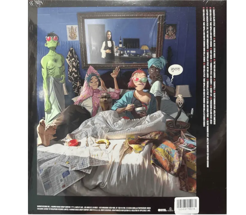 Виниловая пластинка Gorillaz – Cracker Island (PINK VINYL), Kinodrive.kz — фото 2