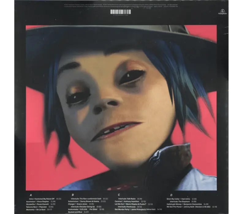 Виниловая пластинка Gorillaz – Humanz, Kinodrive.kz — фото 2