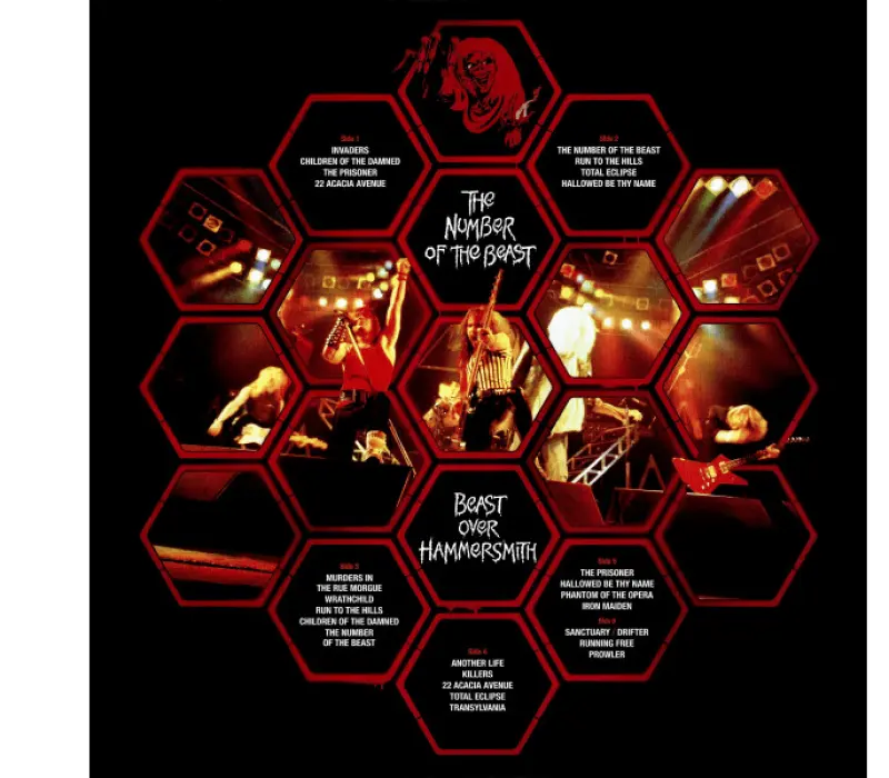 Виниловая пластинка Iron Maiden – The Number Of The Beast / Beast Over Hammersmith, Kinodrive.kz — фото 2
