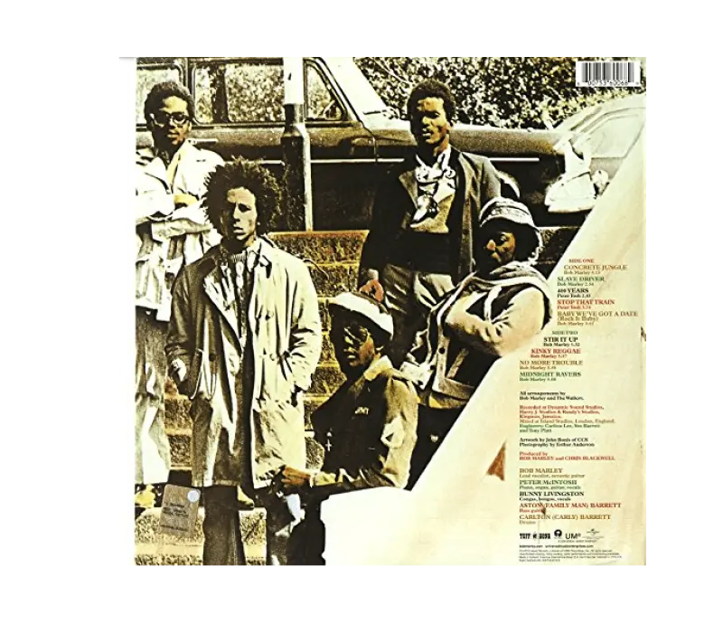 Виниловая пластинка Bob Marley And The Wailers – Catch A Fire, Kinodrive.kz — фото 2
