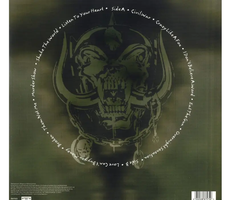 Виниловая пластинка Motörhead – Overnight Sensation, Kinodrive.kz — фото 2