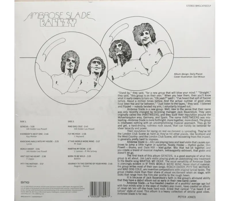 Виниловая пластинка Ambrose Slade – Ballzy, Kinodrive.kz — фото 2