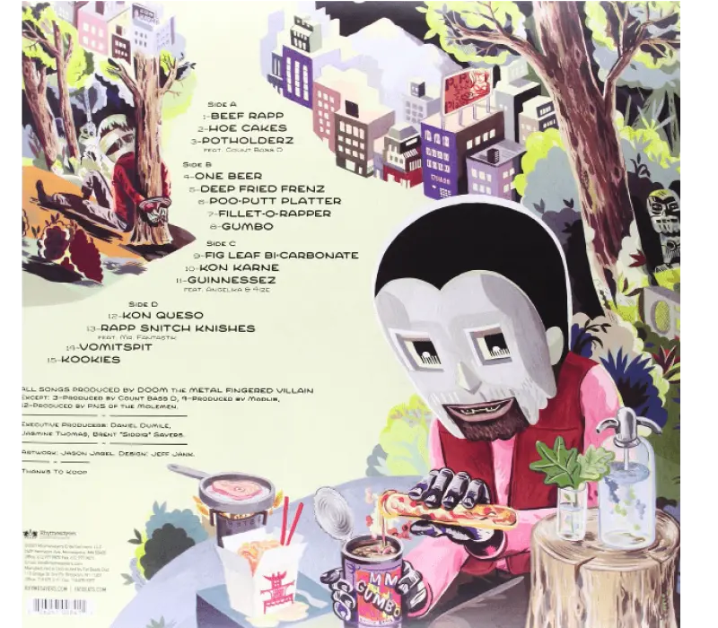 Виниловая пластинка MF Doom – MM..Food, Kinodrive.kz — фото 2
