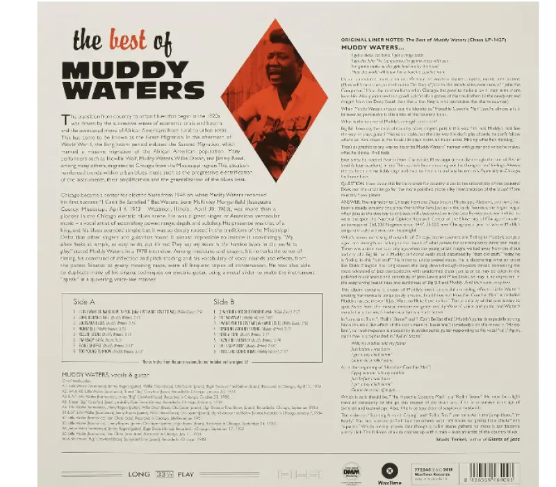 Виниловая пластинка Muddy Waters – The Best Of Muddy Waters, Kinodrive.kz — фото 2