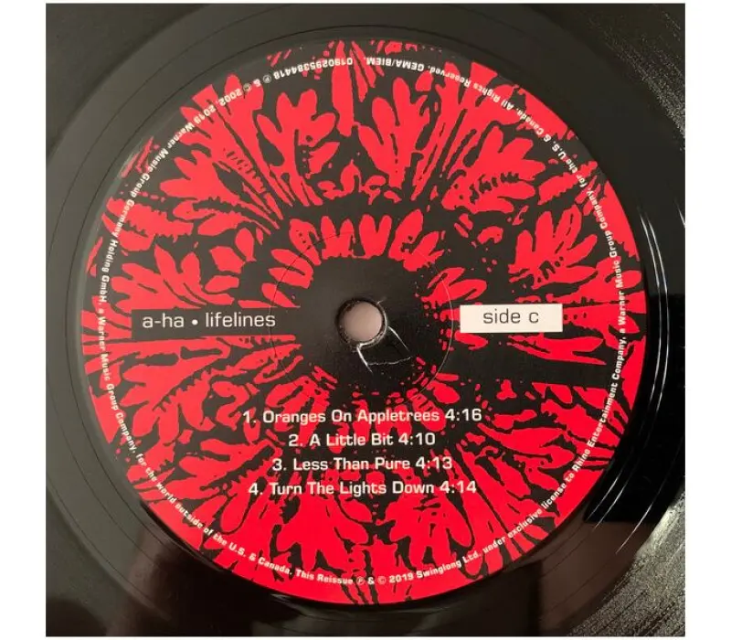 Виниловая пластинка A-HA - Lifelines, Kinodrive.kz — фото 5