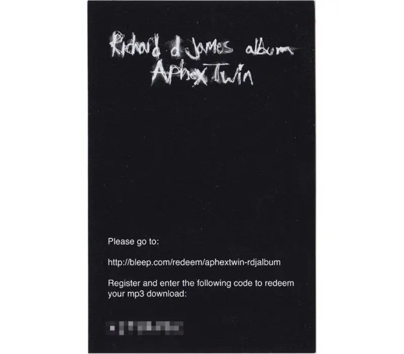 Виниловая пластинка APHEX TWIN – Richard D. James Album, Kinodrive.kz — фото 5