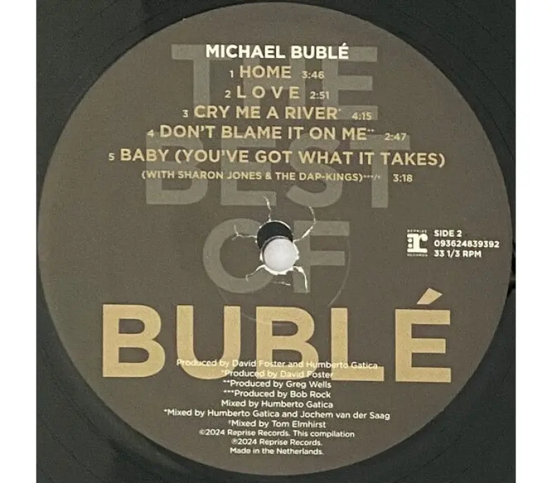 Виниловая пластинка MICHAEL BUBLE – The Best Of Buble, Kinodrive.kz — фото 5