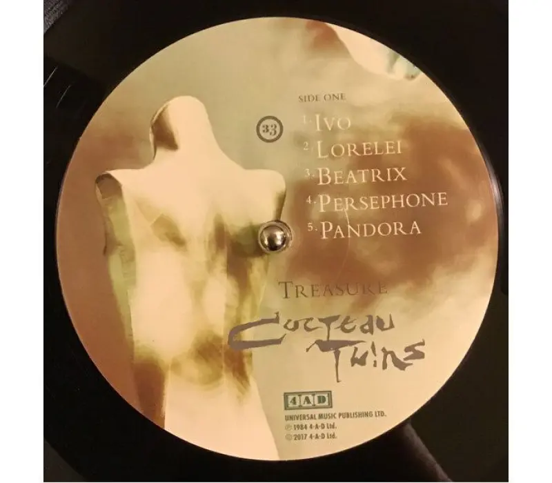 Виниловая пластинка COCTEAU TWINS - Treasure, Kinodrive.kz — фото 2