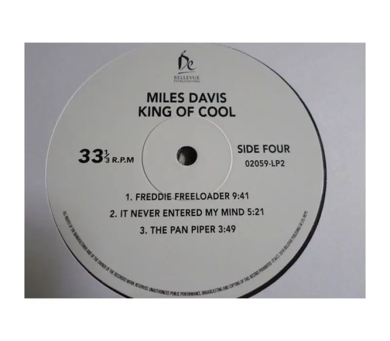 Виниловая пластинка MILES DAVIS – King Of Cool, Kinodrive.kz — фото 2