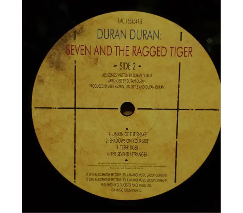 Виниловая пластинка DURAN DURAN – Seven And The Ragged Tiger, Kinodrive.kz — фото 4