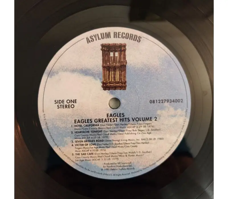 Виниловая пластинка EAGLES – Their Greatest Hits Volumes 1 and 2, Kinodrive.kz — фото 9