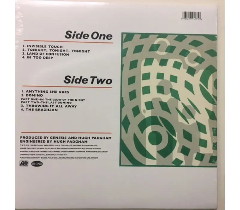 Виниловая пластинка GENESIS – Invisible Touch, Kinodrive.kz — фото 2