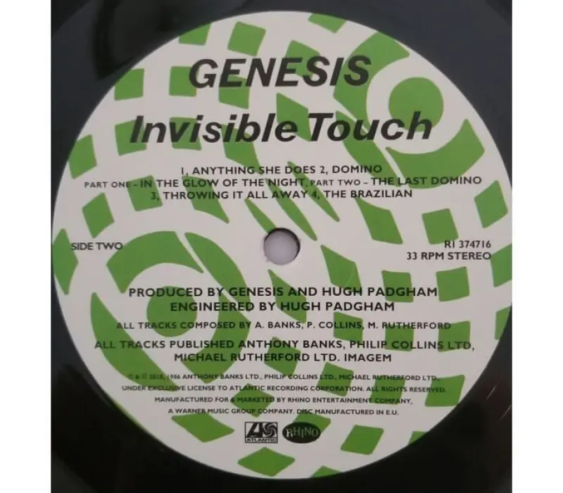 Виниловая пластинка GENESIS – Invisible Touch, Kinodrive.kz — фото 4