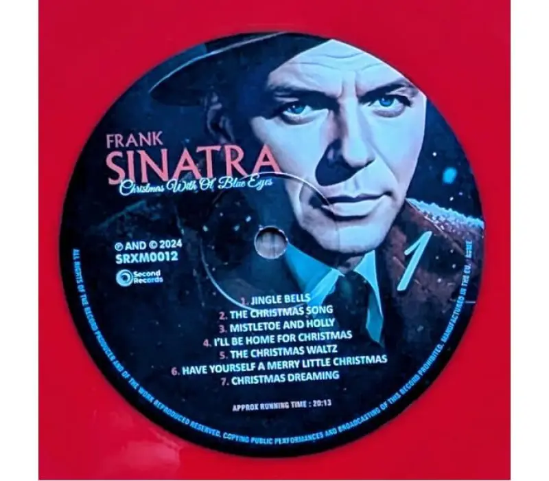 Виниловая пластинка FRANK SINATRA – Christmas With Ol' Blue Eyes (Red Vinyl), Kinodrive.kz — фото 5