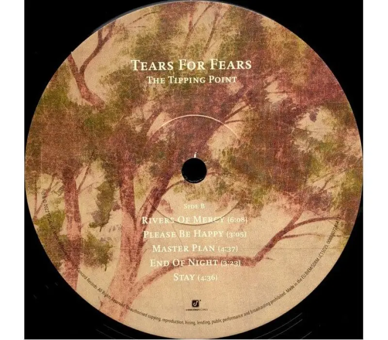 Виниловая пластинка TEARS FOR FEARS – The Tipping Point, Kinodrive.kz — фото 6