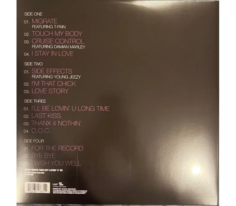 Виниловая пластинка MARIAH CAREY - E MC2, Kinodrive.kz — фото 6