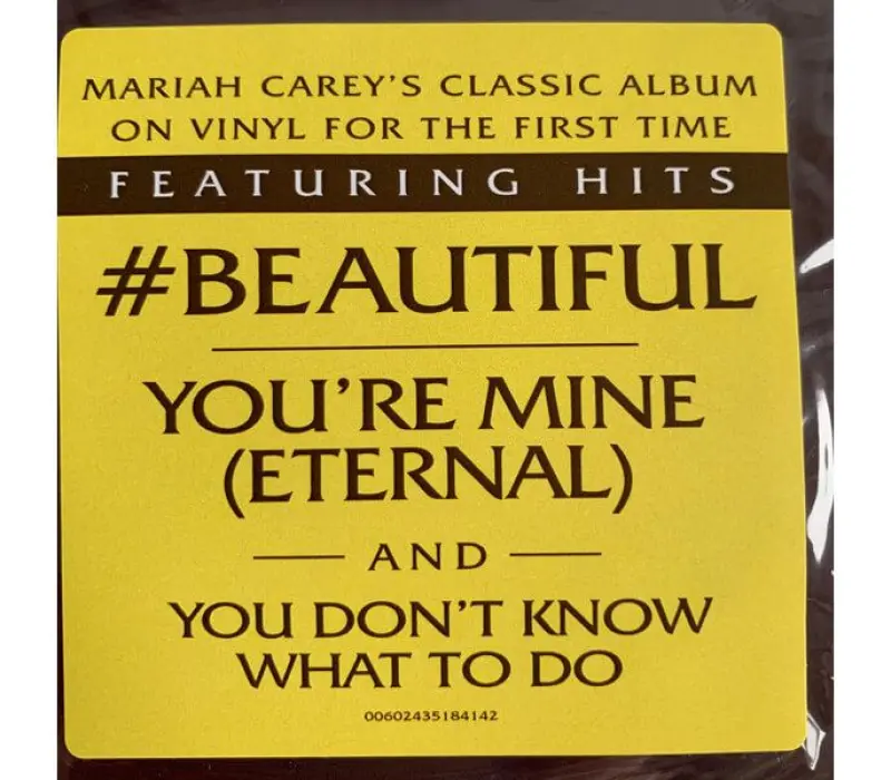 Виниловая пластинка MARIAH CAREY - Me. I Am Mariah ...The Elusive Chanteuse, Kinodrive.kz — фото 6