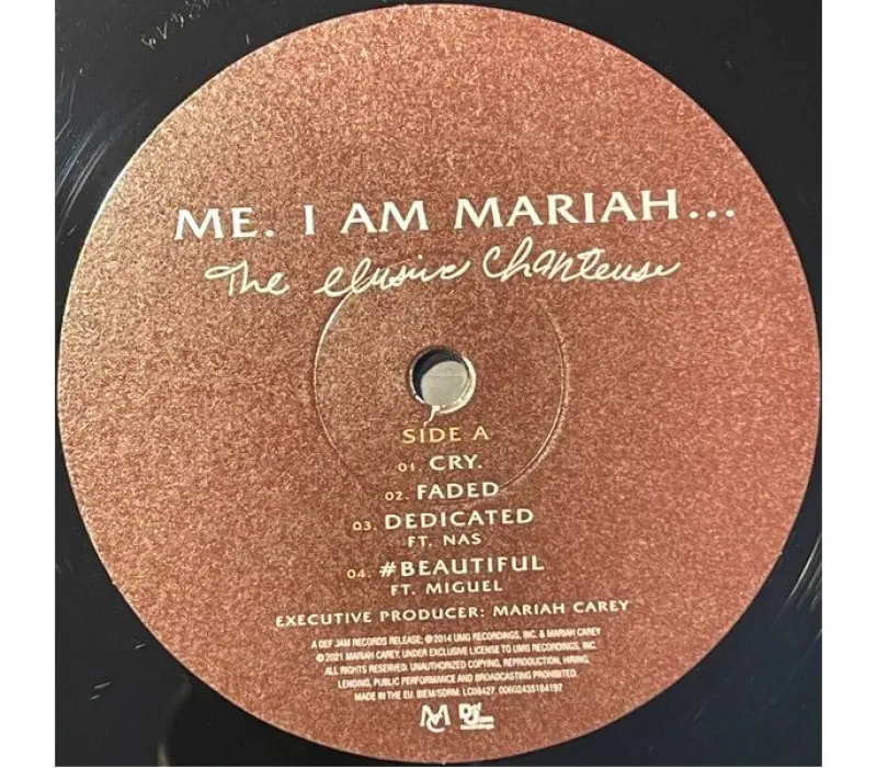 Виниловая пластинка MARIAH CAREY - Me. I Am Mariah ...The Elusive Chanteuse, Kinodrive.kz — фото 7