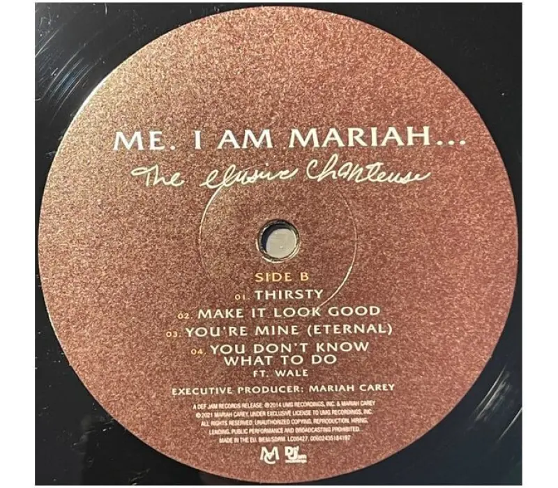 Виниловая пластинка MARIAH CAREY - Me. I Am Mariah ...The Elusive Chanteuse, Kinodrive.kz — фото 8