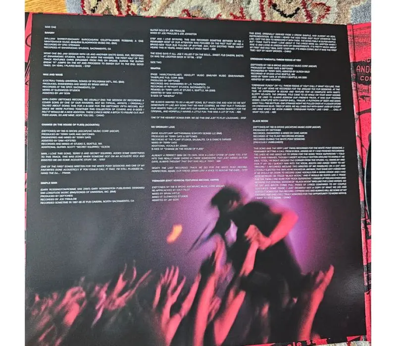 Виниловая пластинка DEFTONES - B-Sides & Rarities, Kinodrive.kz — фото 9