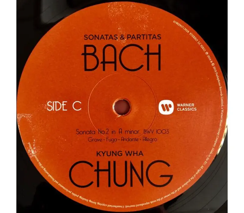 Виниловая пластинка KYUNG-WHA CHUNG - Sonatas & Partitas, Kinodrive.kz — фото 4