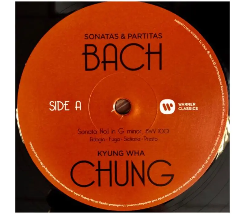 Виниловая пластинка KYUNG-WHA CHUNG - Sonatas & Partitas, Kinodrive.kz — фото 7