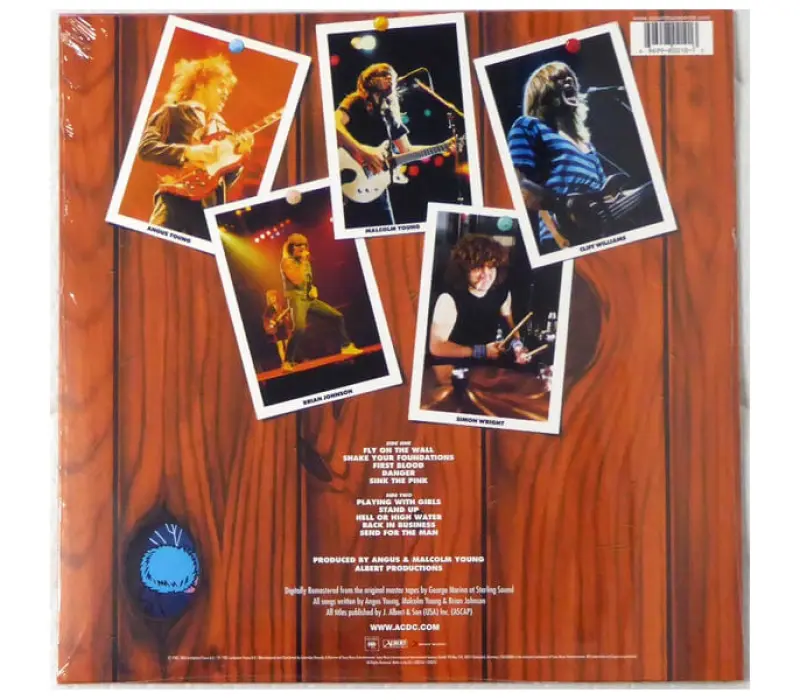 Виниловая пластинка AC/DC – Fly On The Wall, Kinodrive.kz — фото 6