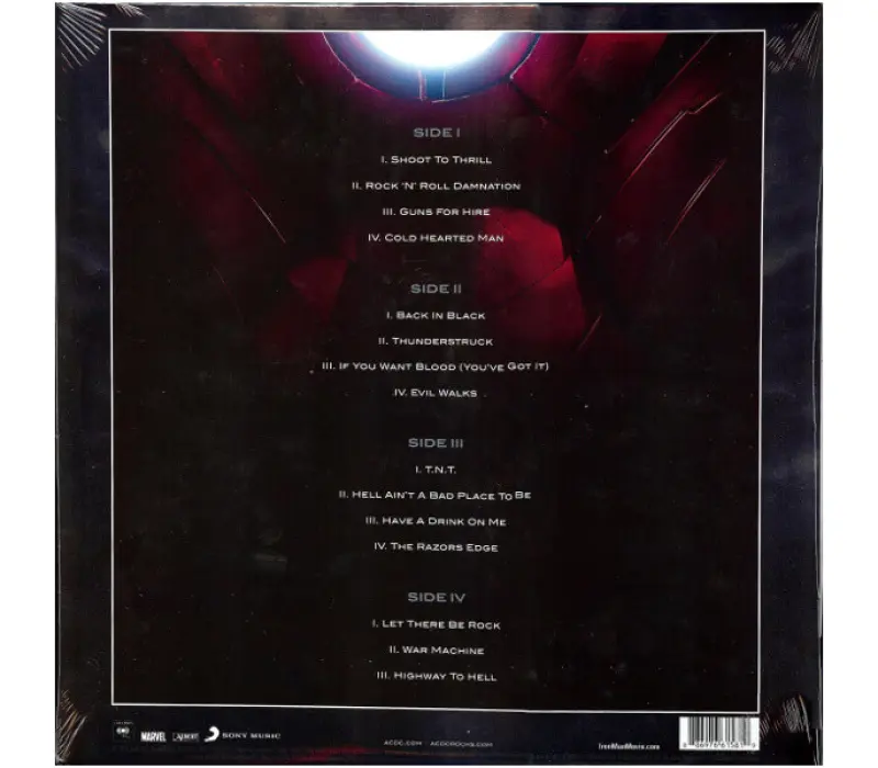 Виниловая пластинка AC/DC - Iron Man 2, Kinodrive.kz — фото 2