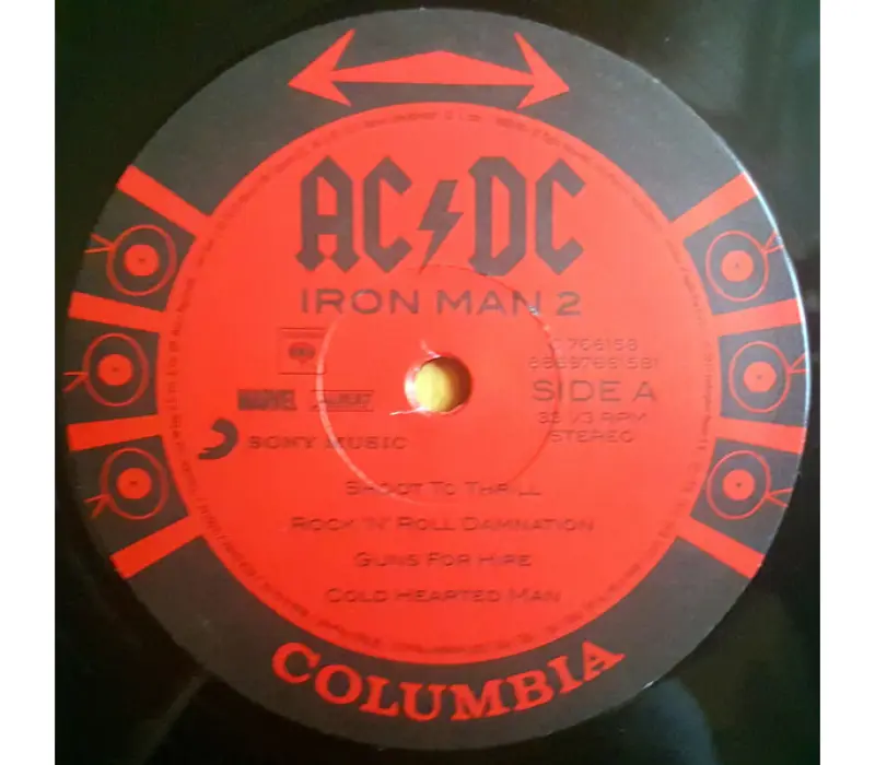 Виниловая пластинка AC/DC - Iron Man 2, Kinodrive.kz — фото 4