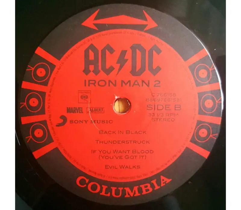 Виниловая пластинка AC/DC - Iron Man 2, Kinodrive.kz — фото 5