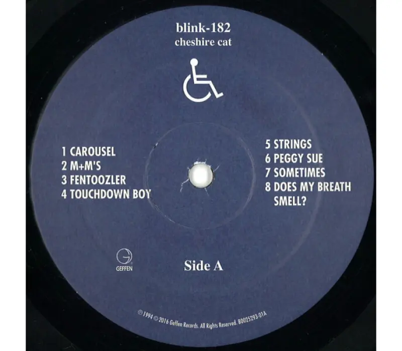 Виниловая пластинка Blink-182 – Cheshire Cat, Kinodrive.kz — фото 4