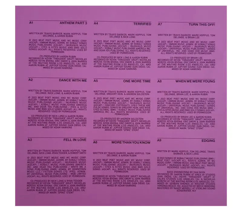 Виниловая пластинка Blink-182 – One More Time..., Kinodrive.kz — фото 3