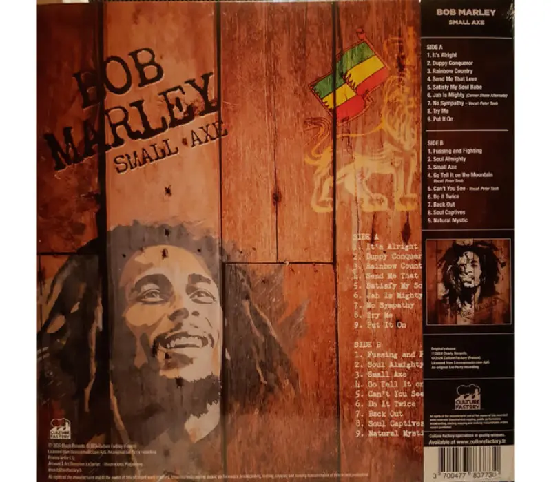 Виниловая пластинка BOB MARLEY – Small Axe, Kinodrive.kz — фото 2