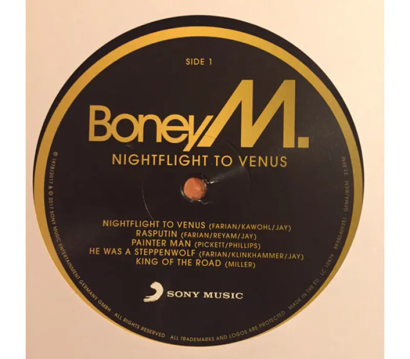 Виниловая пластинка BONEY M. – Nightflight To Venus, Kinodrive.kz — фото 5