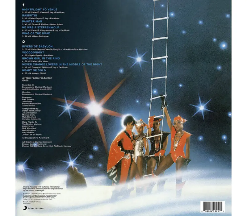 Виниловая пластинка BONEY M. – Nightflight To Venus, Kinodrive.kz — фото 6