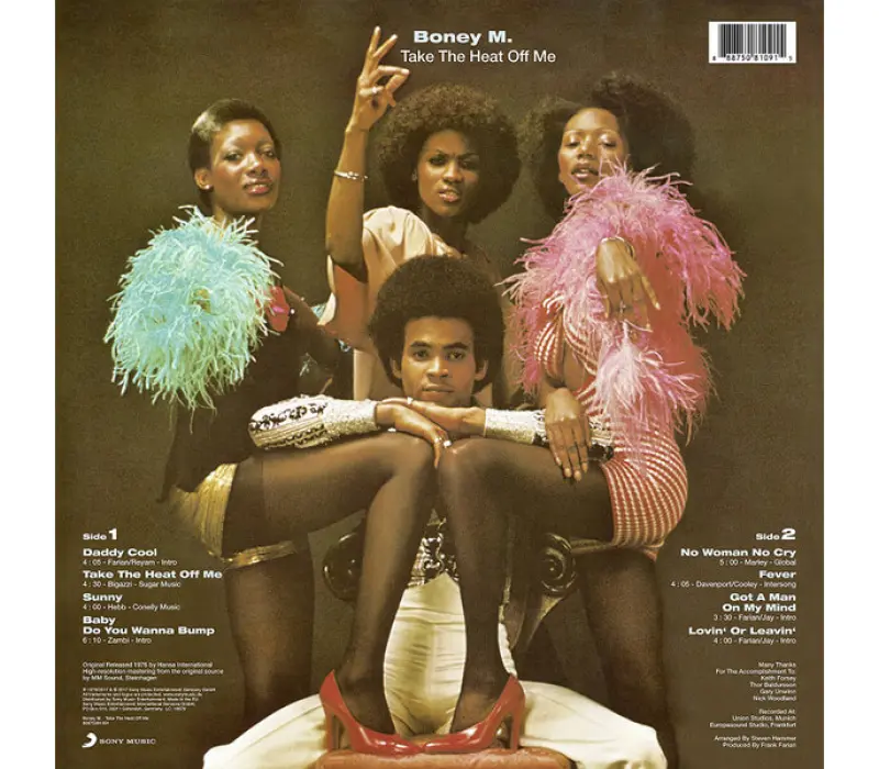 Виниловая пластинка BONEY M. – Take The Heat Off Me, Kinodrive.kz — фото 7