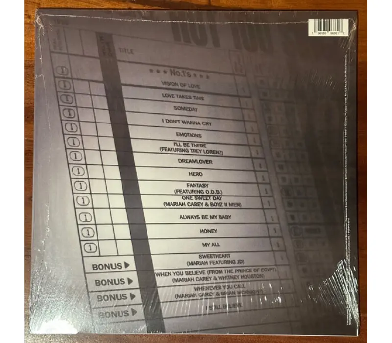 Виниловая пластинка Mariah Carey – #1's, Kinodrive.kz — фото 7