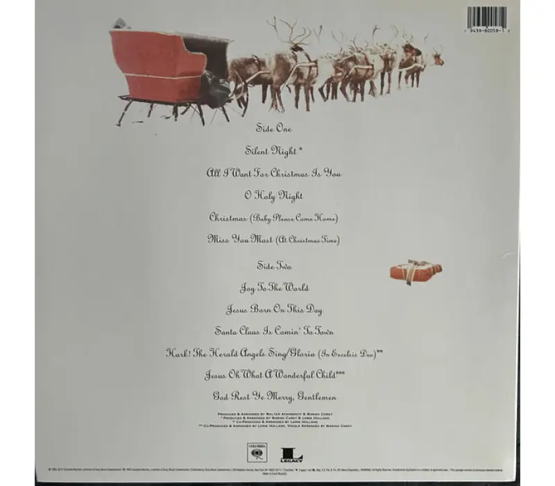 Виниловая пластинка Mariah Carey – Merry Christmas, Kinodrive.kz — фото 2