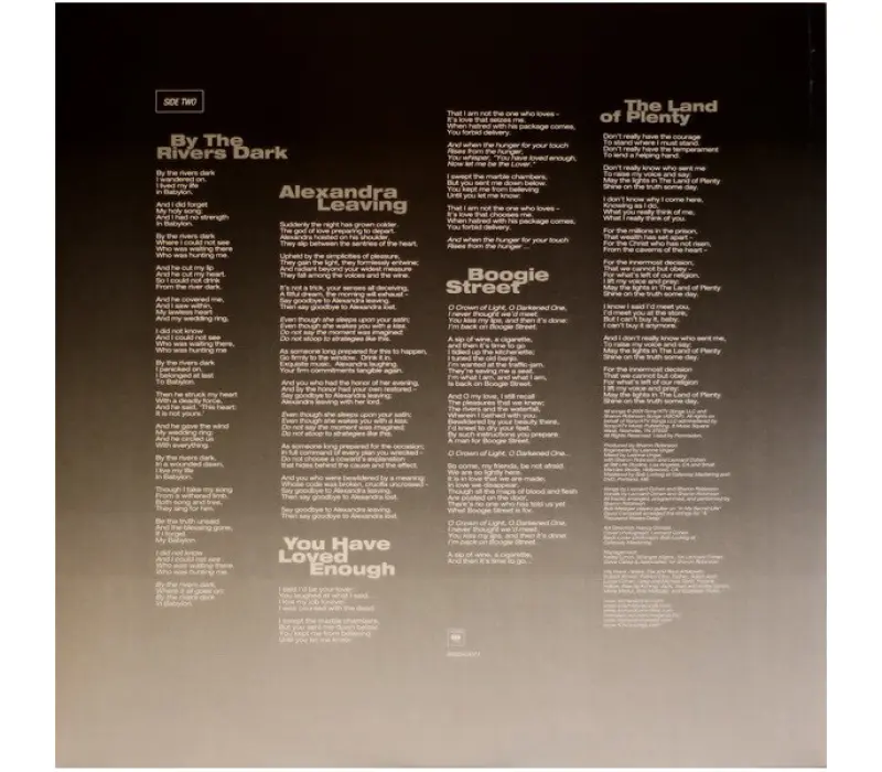 Виниловая пластинка Leonard Cohen – Ten New Songs, Kinodrive.kz — фото 6