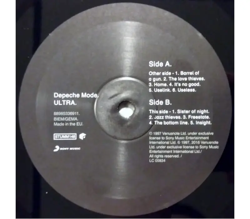 Виниловая пластинка Depeche Mode – Ultra, Kinodrive.kz — фото 5