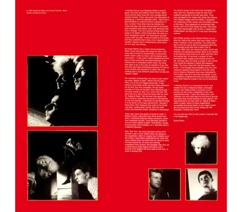 Виниловая пластинка Depeche Mode – A Broken Frame, Kinodrive.kz — фото 8