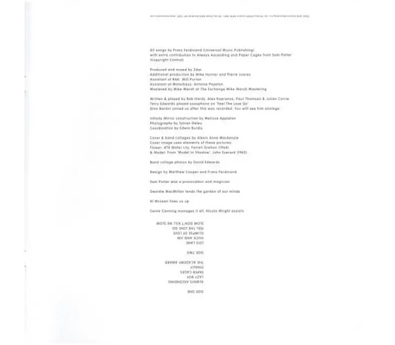 Виниловая пластинка Franz Ferdinand – Always Ascending, Kinodrive.kz — фото 11