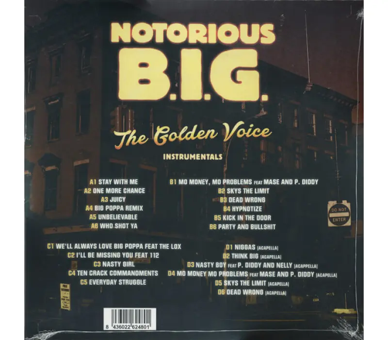 Виниловая пластинка Notorious B.I.G. – The Golden Voice, Kinodrive.kz — фото 6