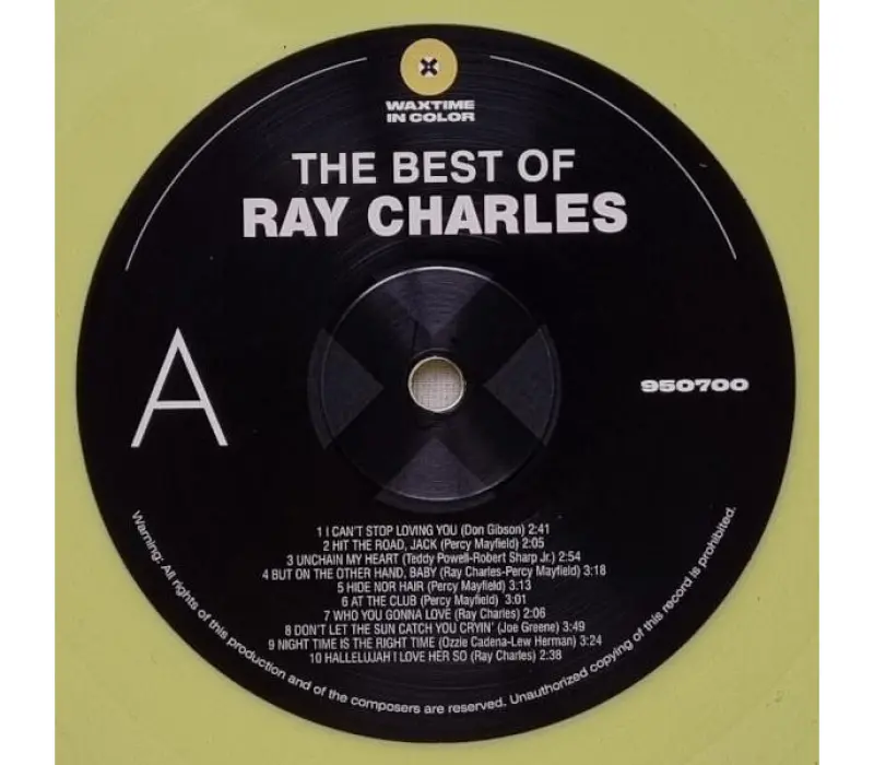 Виниловая пластинка Ray Charles – The Best Of Ray Charles, Kinodrive.kz — фото 4