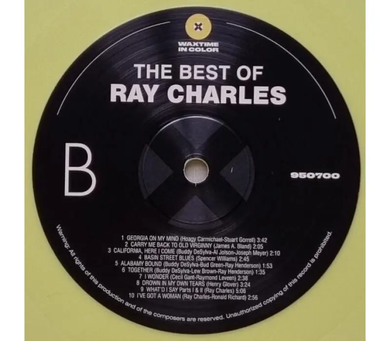 Виниловая пластинка Ray Charles – The Best Of Ray Charles, Kinodrive.kz — фото 5