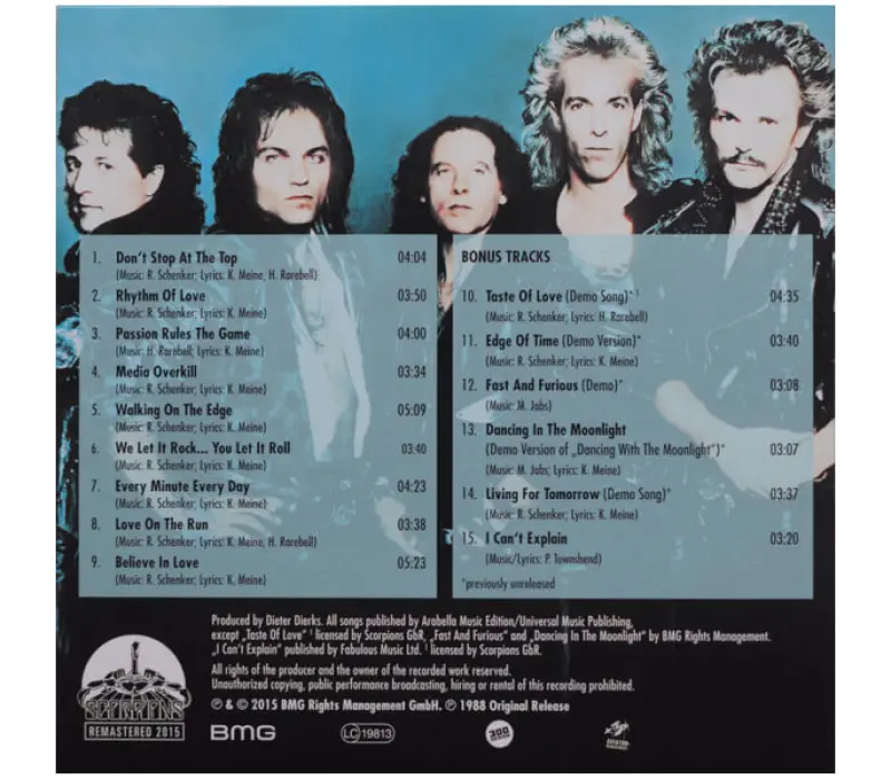 Виниловая пластинка Scorpions – Savage Amusement, Kinodrive.kz — фото 2