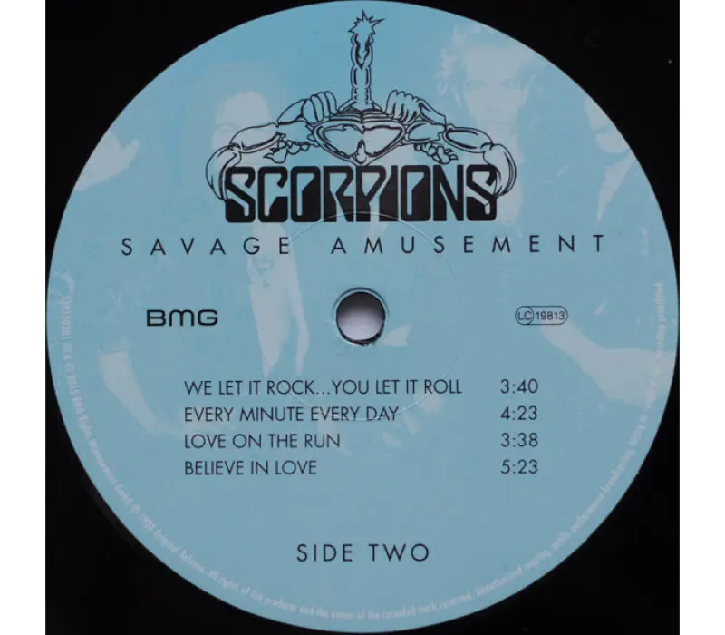 Виниловая пластинка Scorpions – Savage Amusement, Kinodrive.kz — фото 4